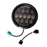 Round 7 Inch 78W Cree Led Headlight Bulb With Angel Eye Drl Light Jeep Wrangler Harley